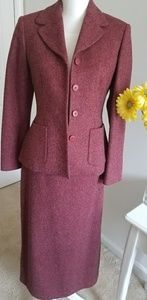 Laura Ashley vintage wool suit